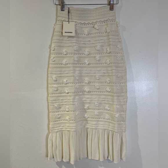 Iman Crop Top and Imanie Knit Pompom Skirt Set - Picture 9 of 12